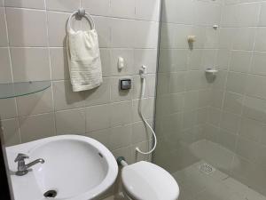 Koupelna v ubytování Casa de Praia Cascavel + 3 fotografie