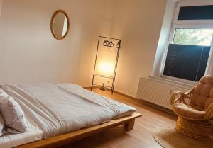 Katil atau katil-katil dalam bilik di Domizil Bad Kleinen