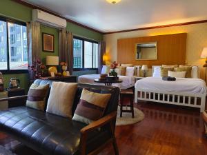 Postel nebo postele na pokoji v ubytování Danita's Home Bangkok