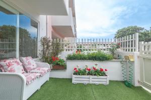 Balkón nebo terasa v ubytování Bilo Nina