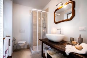 Koupelna v ubytování Loft e Veranda sul Lago di Como