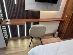 Ένα ή περισσότερα κρεβάτια σε δωμάτιο στο Luxuryhome