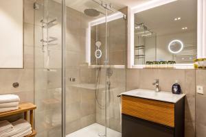 Koupelna v ubytování Ferienwohnung Jani + 34 fotografií