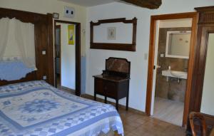 Voodi või voodid majutusasutuse Gîte Peigne De Vénus toas