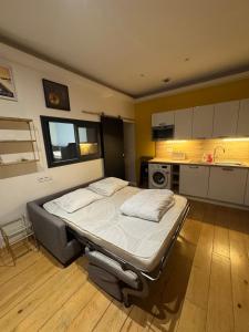 Η κουζίνα ή μικρή κουζίνα στο Charmant appartement au cœur historique de Narbonne