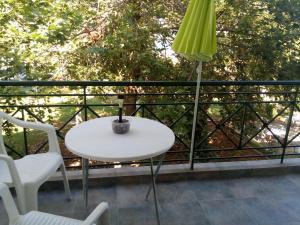 Balkón nebo terasa v ubytování Anastasia - Efthimios Apartments