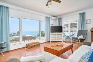 TV/trung tâm giải trí tại Villa La Chinita