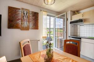 Kuchyň nebo kuchyňský kout v ubytování Fewo Kammeltal