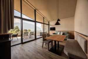 Posezení v ubytování Apartment Oberhaslerhof