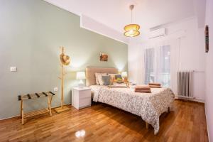 Postel nebo postele na pokoji v ubytování Stylish Luxury Getaway 3BR Apartment 115m