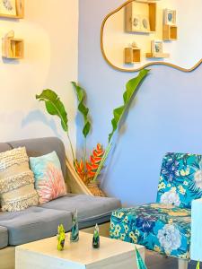 Χώρος καθιστικού στο Cielo Caribe 501