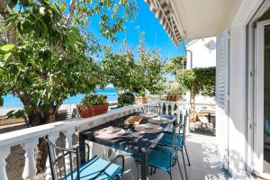 Balkón nebo terasa v ubytování Apartments Children's paradise