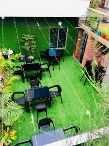 Zahrada ubytování The Castle Inn