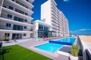 Bazén v ubytování Real View Towers E201 nebo v jeho okolí