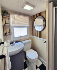 Vannituba majutusasutuses Parkview Boho Cottage 3 - Maple Meadows