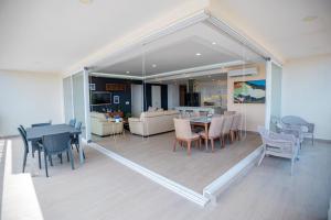 Posezení v ubytování Real View Towers E901