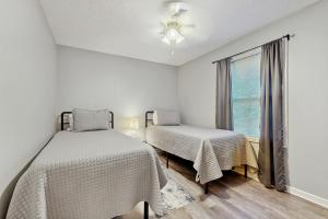 Katil atau katil-katil dalam bilik di Pelican's Perch