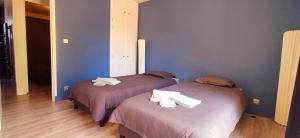 Postel nebo postele na pokoji v ubytování Gîte Ilostou + 22 fotografií