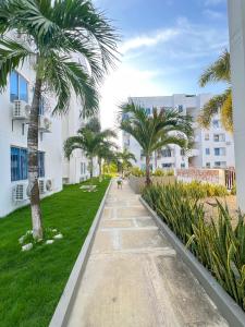 Zahrada ubytování Olas Caribe 401