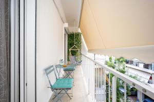 Balkón nebo terasa v ubytování Stylish Luxury Getaway 3BR Apartment 115m