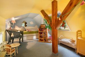 Ένα ή περισσότερα κρεβάτια σε δωμάτιο στο Quartier Sängerstadt