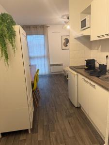 Η κουζίνα ή μικρή κουζίνα στο Cocon lumineux