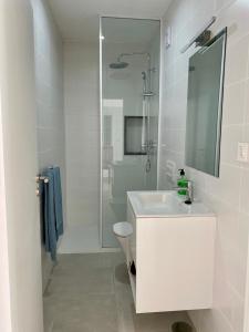 Koupelna v ubytování Casa Uta + 67 fotografií