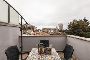 En balkon eller terrasse på Ravenna Sunrise Loft, Centro Storico