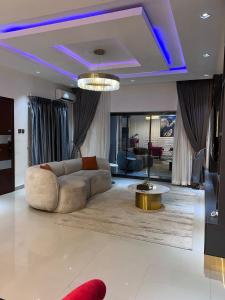 Posezení v ubytování Sapphire Isle Apartment