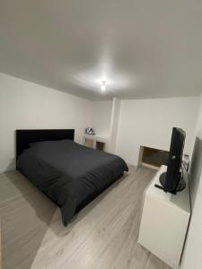 Postel nebo postele na pokoji v ubytování Très bel Appartement près de Montpellier