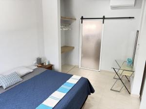 Postel nebo postele na pokoji v ubytování Oasis del Mar- Departamento Ola