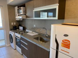 Køkken eller tekøkken på Rent a Flat