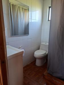 Ένα μπάνιο στο Cáhuil Cabañas Central