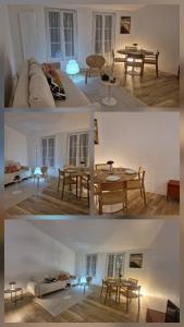 Posezení v ubytování Flower, 3 p, Wifi, Hyper-center, Equipped kitchen