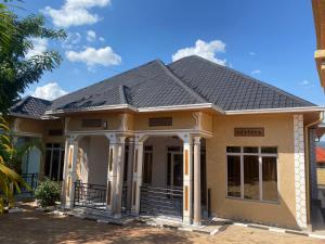 Bygningen som feriehuset ligger i