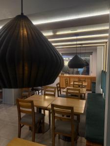 Posezení v ubytování Nuevo Centro Hotel Mendoza