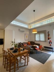 Posezení v ubytování Lemon & Roses