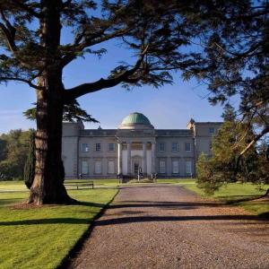 a large building with a dome on top of it at The Yoke B&B and Self-Catering Accommodation Laois in Ballybrittas
