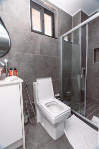 Koupelna v ubytování Golf View Apartments