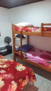 Ένα ή περισσότερα κρεβάτια σε δωμάτιο στο Casa no Privê Village Eldorado em Gravatá