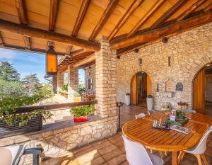 Patio nebo venkovní prostory v ubytování Hotel Benedetti