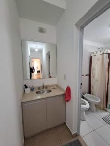 Et badeværelse på Departamento Mia