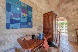 Posezení v ubytování Masseria Copertini