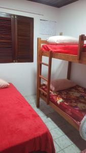 Ένα ή περισσότερα κρεβάτια σε δωμάτιο στο Casa no Privê Village Eldorado em Gravatá