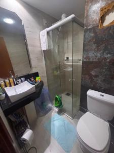 Koupelna v ubytování Confort & wellness apartment + 4 fotografie