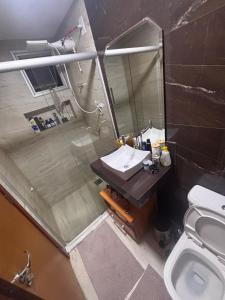 Koupelna v ubytování Confort & wellness apartment