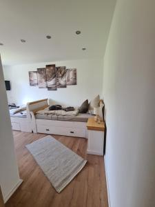 Posezení v ubytování Waldstein Terrassen