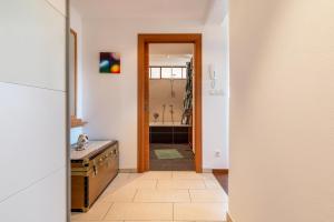 Koupelna v ubytování Gunzhof + 22 fotografií