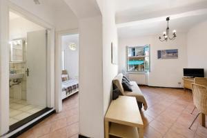 TV a/nebo společenská místnost v ubytování Casa Federico