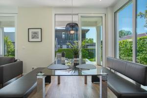 Posezení v ubytování Ferienwohnungen Splendid